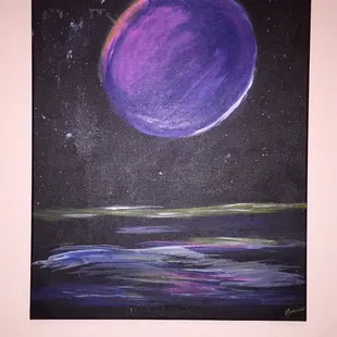 You just got mooned.