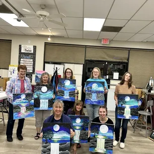 Happy painting