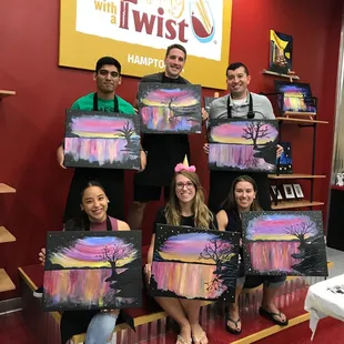 A birthday celebration and couples night!