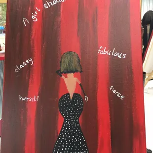 My finished product. My "twist" on the original.