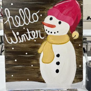 My finished painting