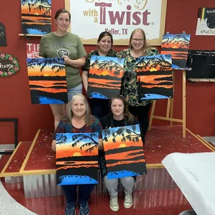 Our finished paintings