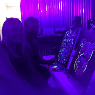 Our Blacklight Parties are super cool!