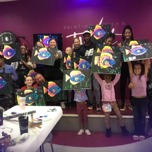 Kids love Painting with a Twist, too!