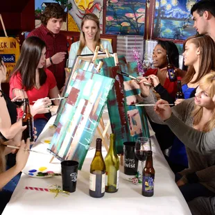 Having fun with friends!