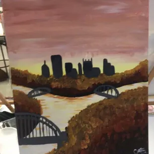 My attempt at "Falling for Pittsburgh"