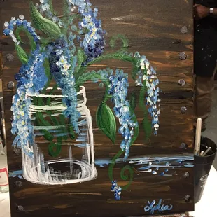 The painting that I came up with.