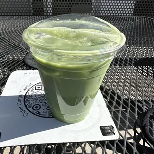 Iced Matcha Latte