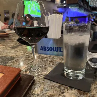 Bar area