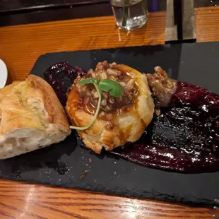 Another shot of baked brie (comes with part of French baguette)