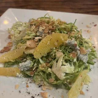 Champagne Poached Pear & Brie Salad