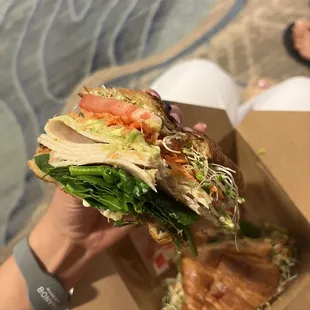 Toasted Croissant Sandwiches