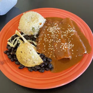 Enmoladas poblano