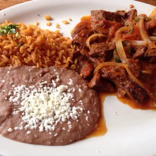 Carne asada a la Mexicana