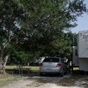 Picnic areas at RV Sites