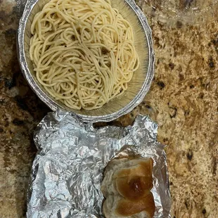 Kids Butter Garlic Spaghetti