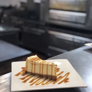 Salted Caramel New York Cheesecake