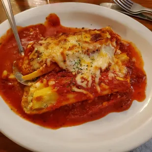 Baked Manicotti