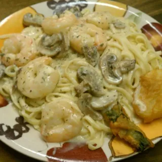 Shrimp Alfredo