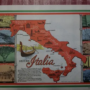 a map of italy