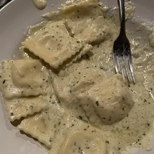 Asiaggio garlic ravioli