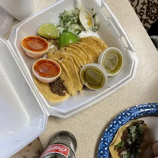 a plate of food and a drink