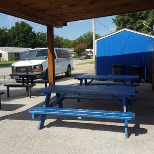 Outdoor sitting area