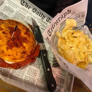 Chicken Parmesan Sandwich