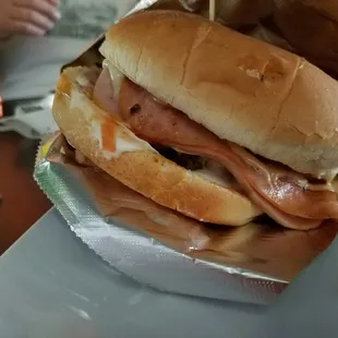 Hamburguesa Hawaiana