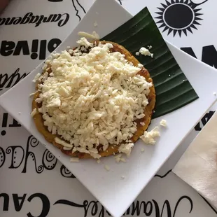 Arepa de choclo.