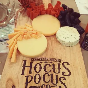 Hair on all three witches