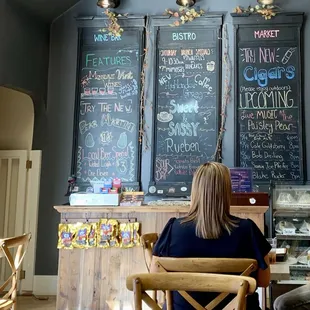 Inside view and menu