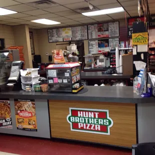 The grill at Pizano's.