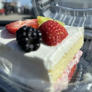 Strawberry Fruit Cake