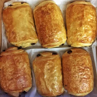Freshly baked, still-warm, chocolate croissants were a huge hit when I brought these in for a staff mtg! $1.95 each