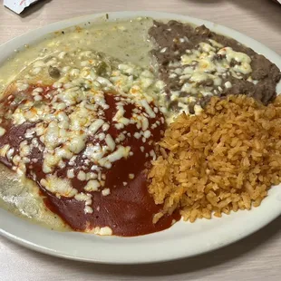 Cheese enchiladas