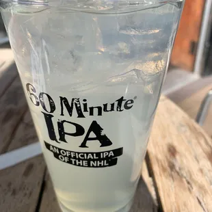 Mint basil lemonade