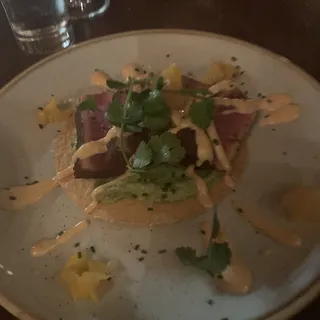 Tuna Tostada
