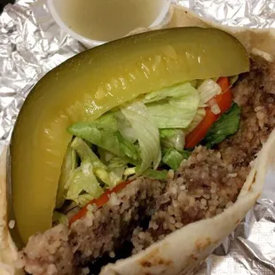 Kibbeh pocket