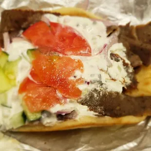 Not a gut buster for $8 but ok.