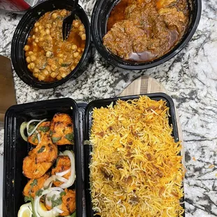 Everything we ordered