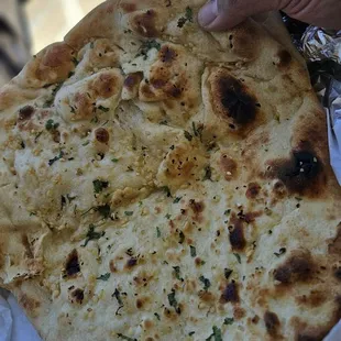 Garlic naan