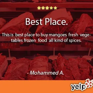 best place to buy mangoes fresh veggies frozen food all kind of spices