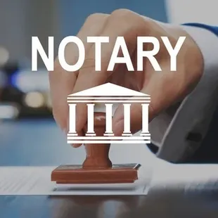 We offer notary at our location.
