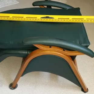 Freighting out someone's favorite chair. We ship everything large and small.