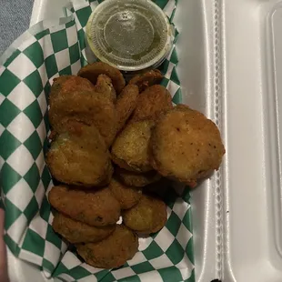 Fried pickles