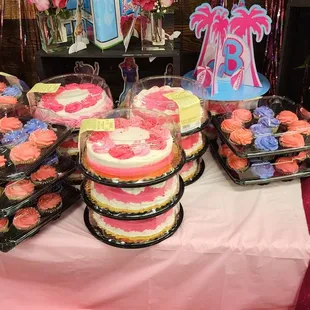 Barbie cakes