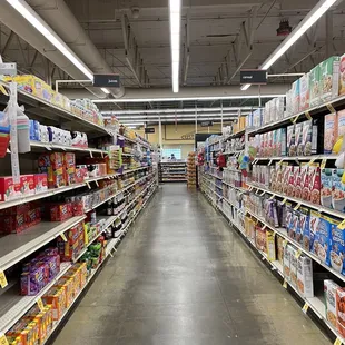 Cereal aisle