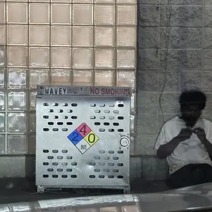 This zombie lives at this pack n save.