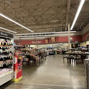 Cookies in front of the deli meat section